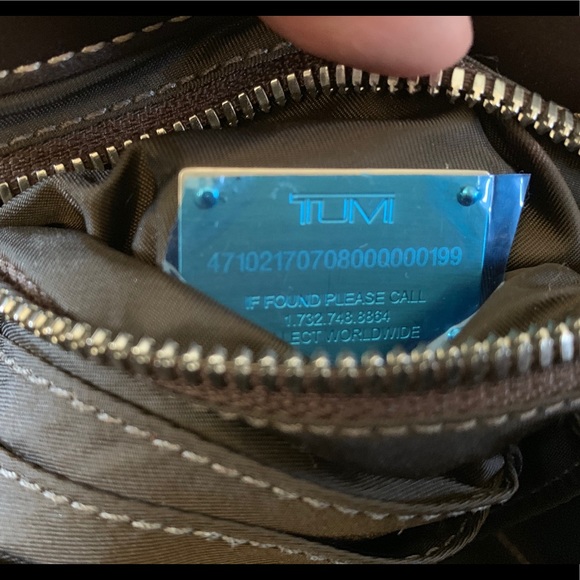 SOLD TUMI Reversible Tote Purse Travel Bag NWT - Picture 5 of 7